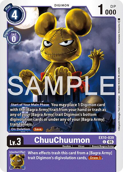 ChuuChuumon [EX10-039] [Sinister Order] | Clutch Gaming