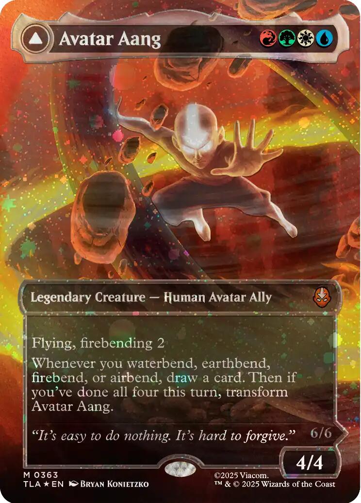 Avatar Aang (Raised Foil) [Avatar: The Last Airbender] | Clutch Gaming