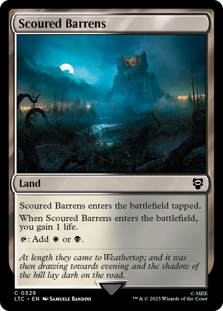 Scoured Barrens [The Lord of the Rings: Tales of Middle-Earth Commander] | Clutch Gaming