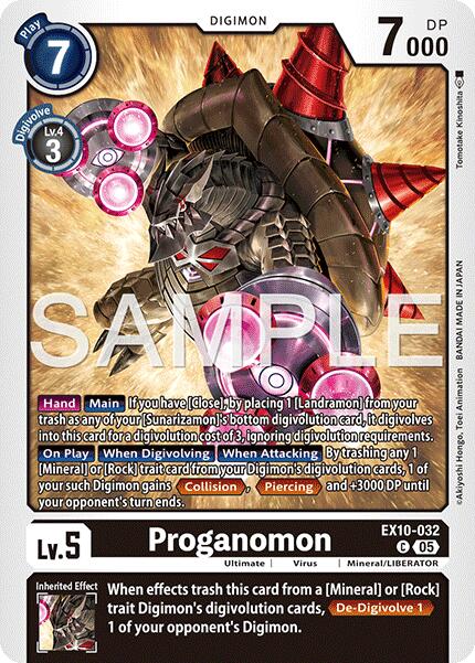 Proganomon [EX10-032] [Sinister Order] | Clutch Gaming
