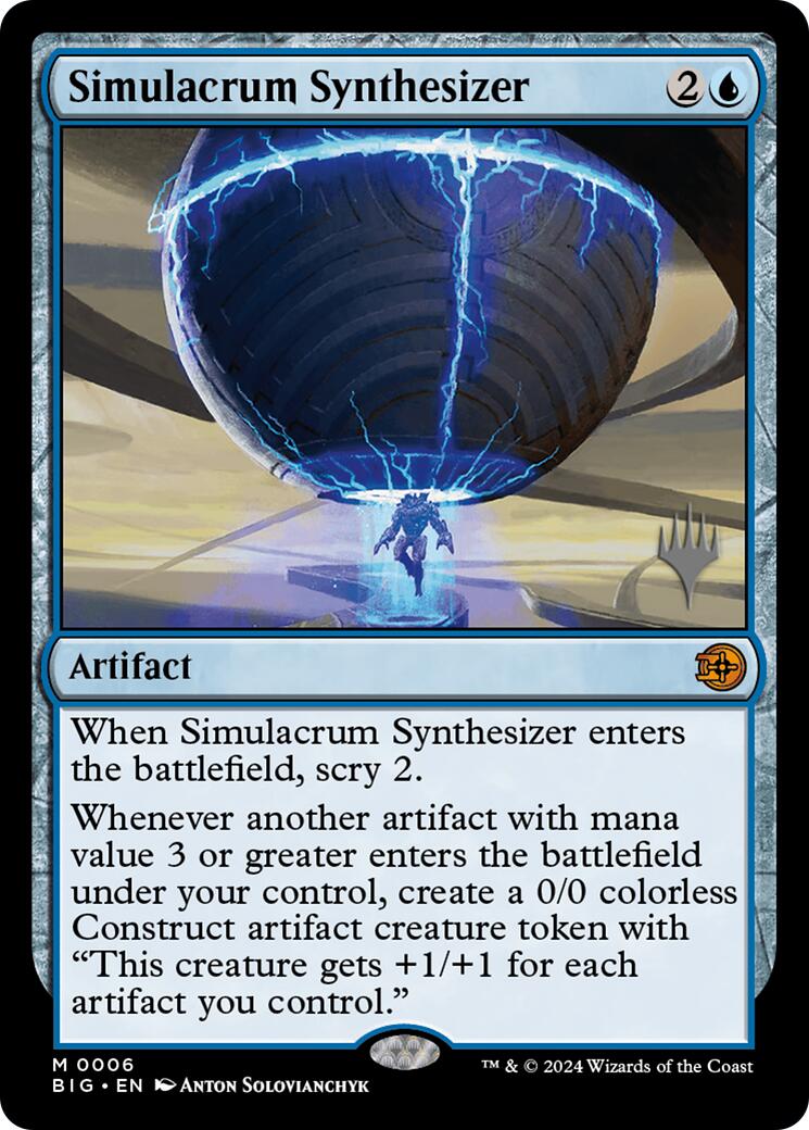 Simulacrum Synthesizer [Edge of Eternities Promo Pack] | Clutch Gaming