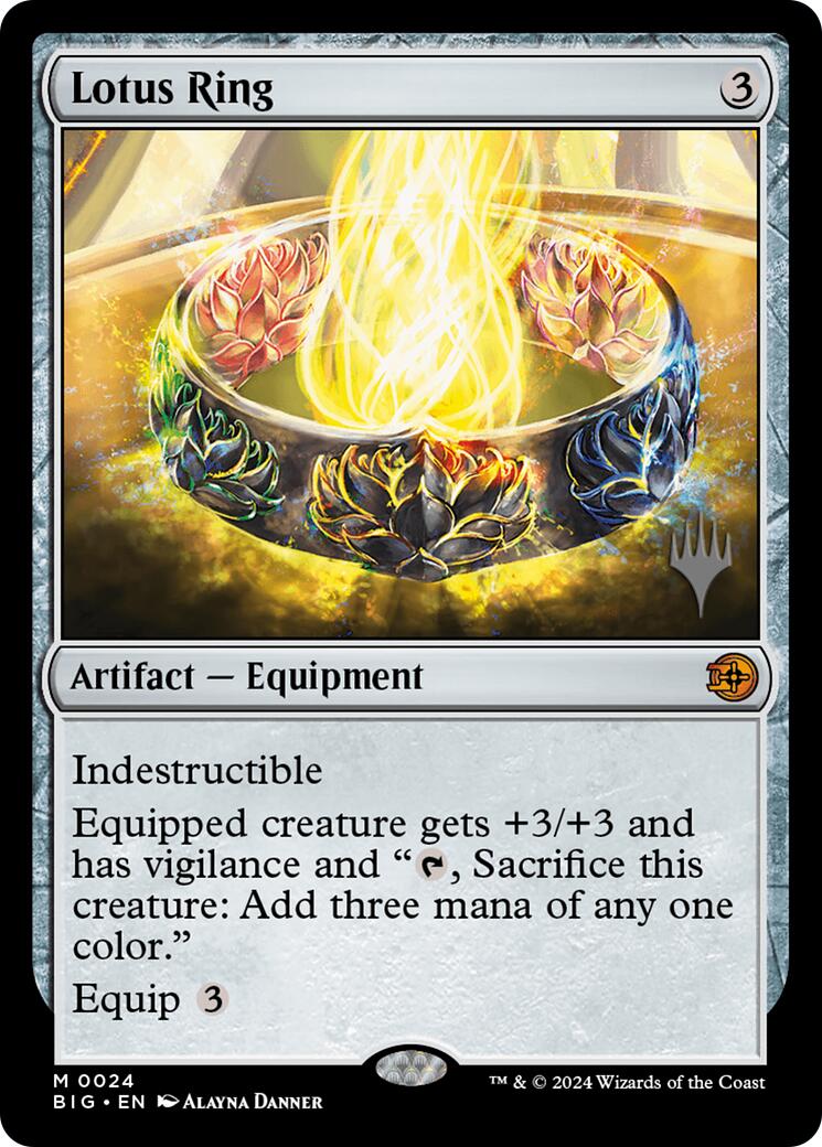 Lotus Ring [Edge of Eternities Promo Pack] | Clutch Gaming