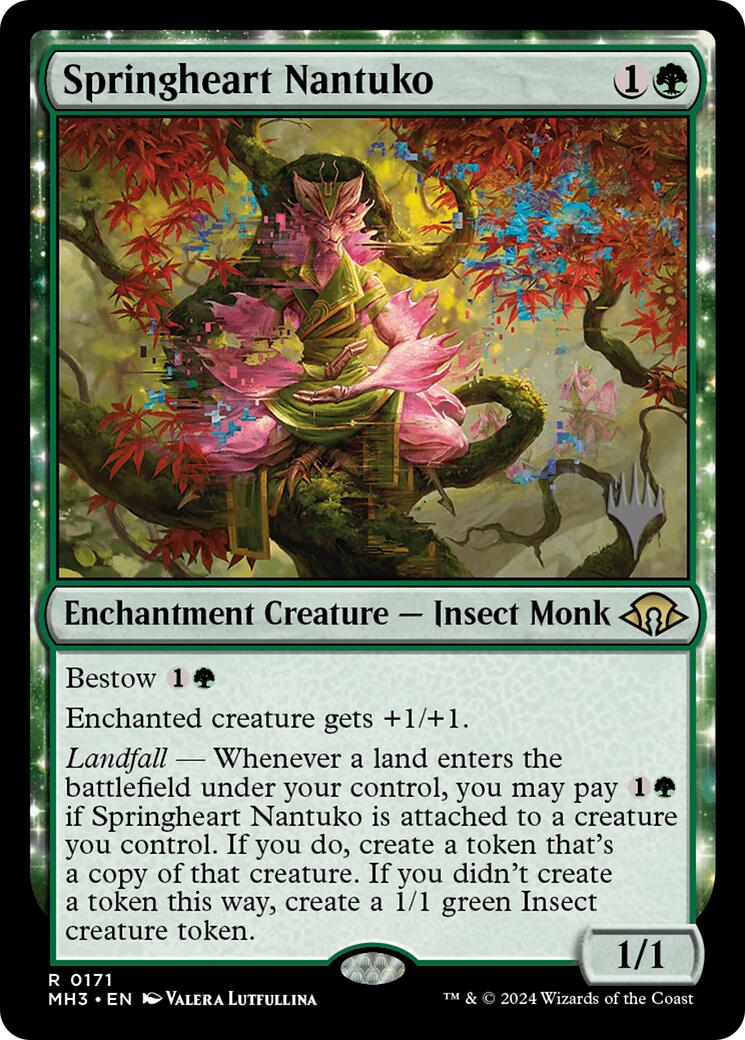 Springheart Nantuko [Edge of Eternities Promo Pack] | Clutch Gaming