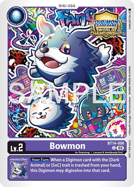 Bowmon [BT14-006] (Regionals 25-26 Season 2 Participant) [Blast Ace] | Clutch Gaming