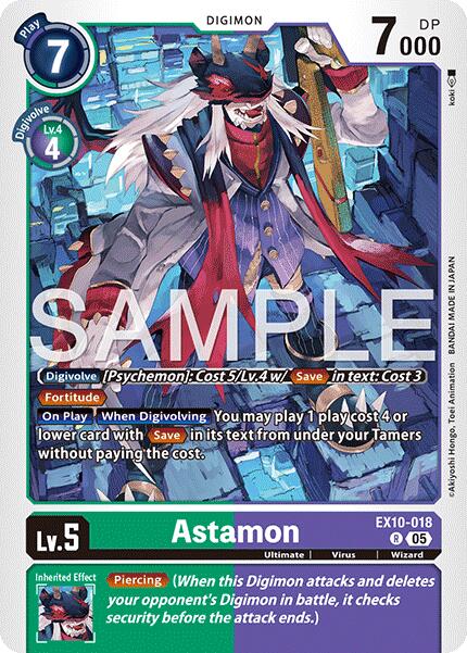 Astamon [EX10-018] [Sinister Order] | Clutch Gaming