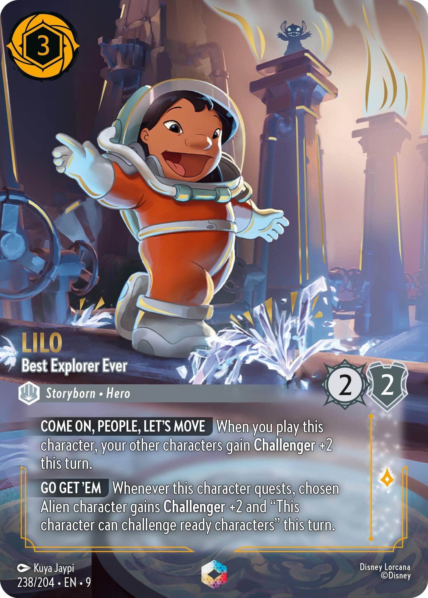 Lilo - Best Explorer Ever (Enchanted) (238/204) [Fabled] | Clutch Gaming