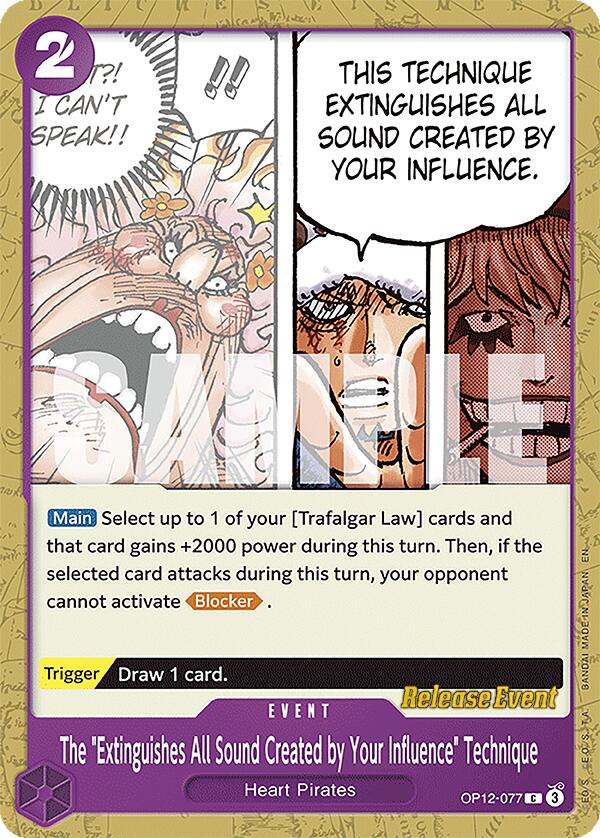 The "Extinguishes All Sound Created by Your Influence" Technique [Legacy of the Master Release Event Cards] | Clutch Gaming