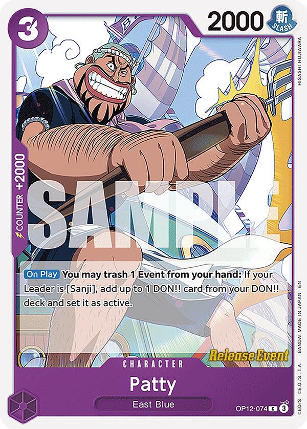 Patty [Legacy of the Master Release Event Cards] | Clutch Gaming