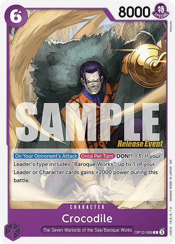 Crocodile [Legacy of the Master Release Event Cards] | Clutch Gaming