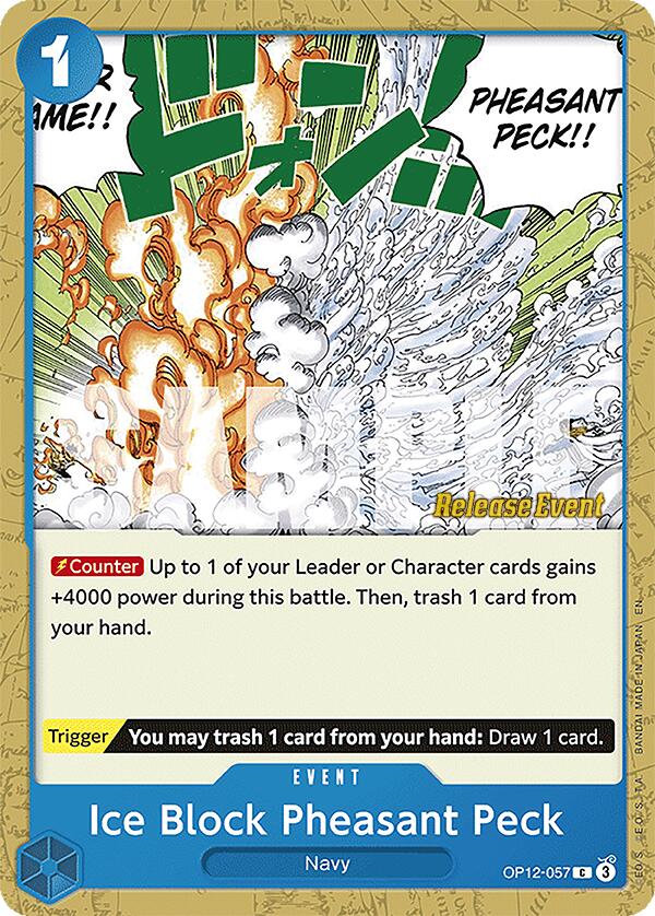 Ice Block Pheasant Peck [Legacy of the Master Release Event Cards] | Clutch Gaming