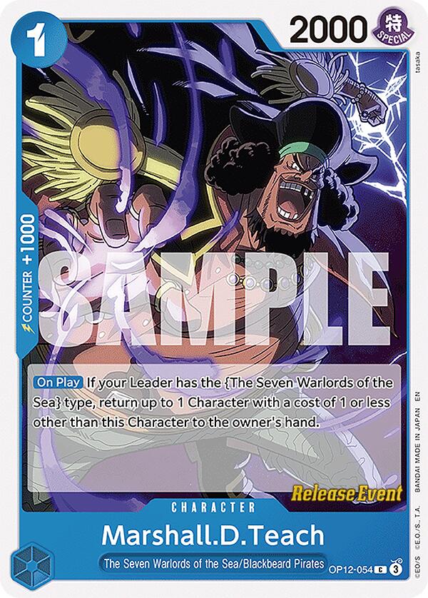 Marshall.D.Teach [Legacy of the Master Release Event Cards] | Clutch Gaming