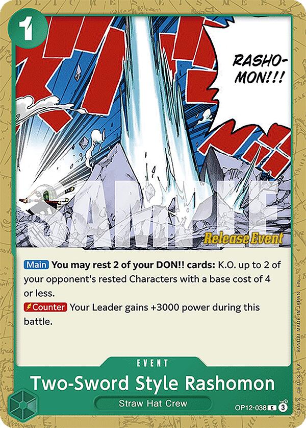 Two-Sword Style Rashomon [Legacy of the Master Release Event Cards] | Clutch Gaming