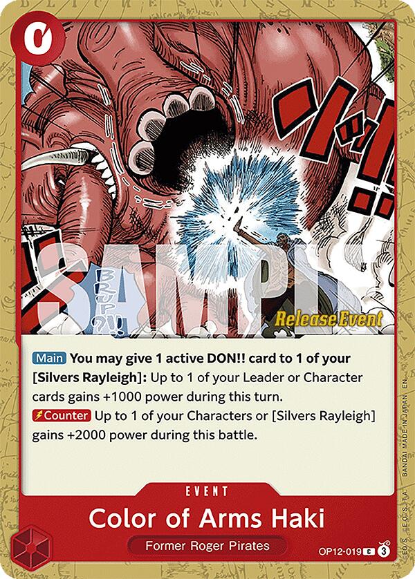 Color of Arms Haki [Legacy of the Master Release Event Cards] | Clutch Gaming