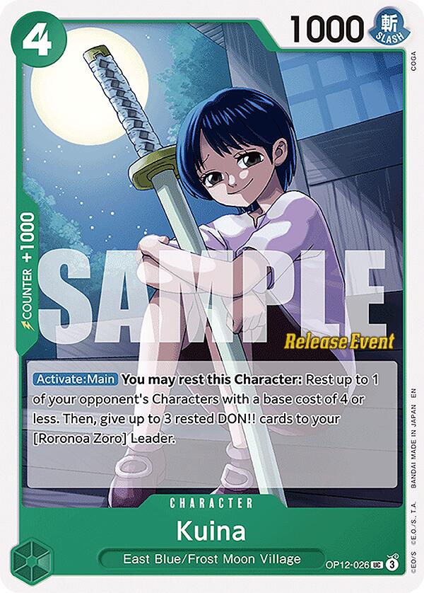 Kuina [Legacy of the Master Release Event Cards] | Clutch Gaming