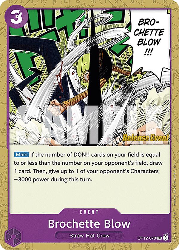 Brochette Blow [Legacy of the Master Release Event Cards] | Clutch Gaming
