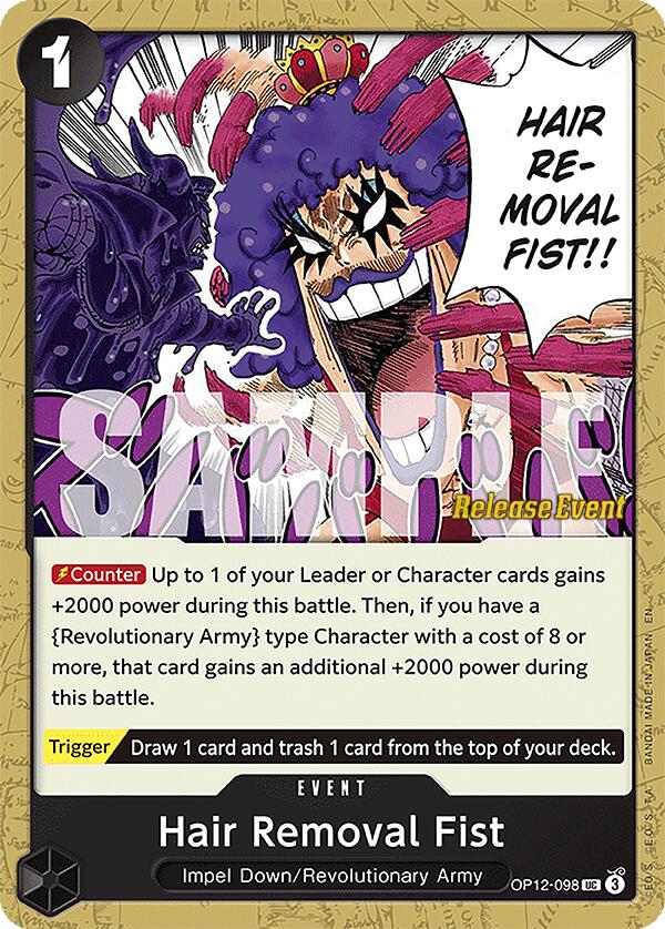 Hair Removal Fist [Legacy of the Master Release Event Cards] | Clutch Gaming