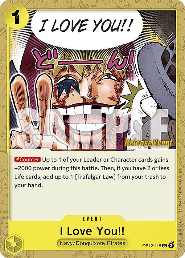 I Love You!! [Legacy of the Master Release Event Cards] | Clutch Gaming