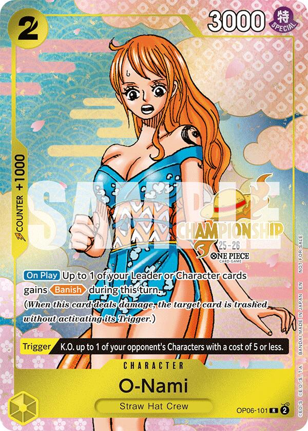 O-Nami (CS 25-26 Event Pack) [One Piece Promotion Cards] | Clutch Gaming