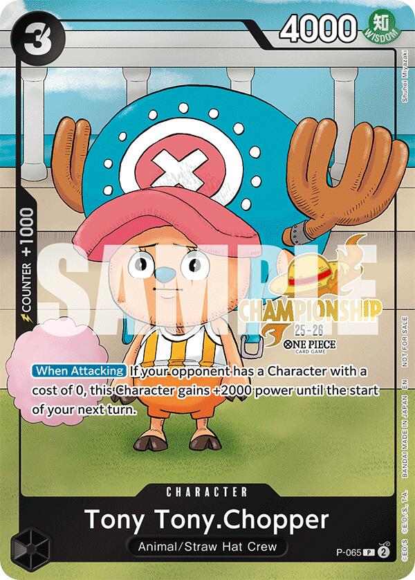 Tony Tony.Chopper (CS 25-26 Event Pack) [One Piece Promotion Cards] | Clutch Gaming