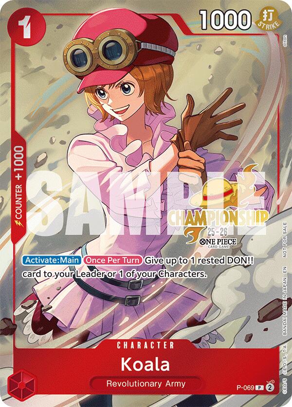 Koala (CS 25-26 Event Pack) [One Piece Promotion Cards] | Clutch Gaming