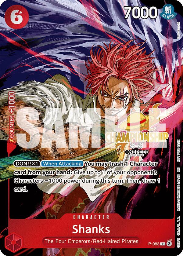 Shanks (CS 25-26 Event Pack) [One Piece Promotion Cards] | Clutch Gaming