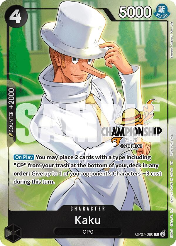 Kaku (CS 25-26 Celebration Pack) [One Piece Promotion Cards] | Clutch Gaming