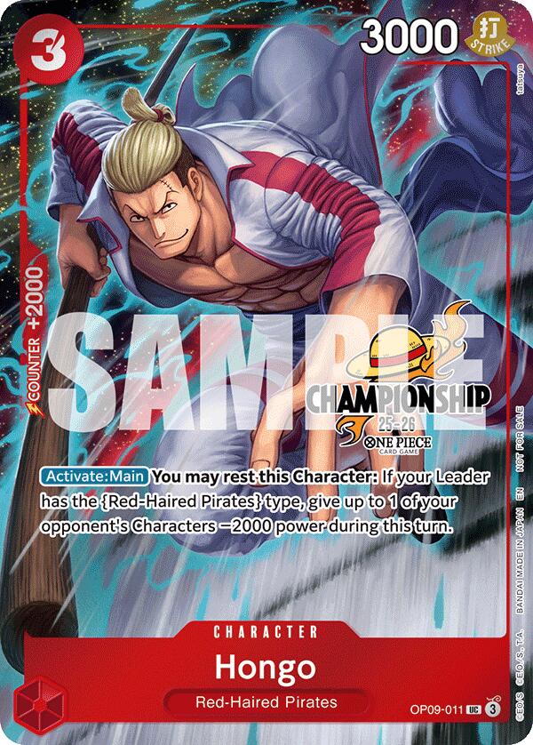 Hongo (CS 25-26 Celebration Pack) [One Piece Promotion Cards] | Clutch Gaming