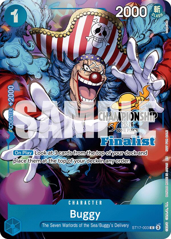 Buggy (CS 25-26 Finalist Card Set 1) [One Piece Promotion Cards] | Clutch Gaming