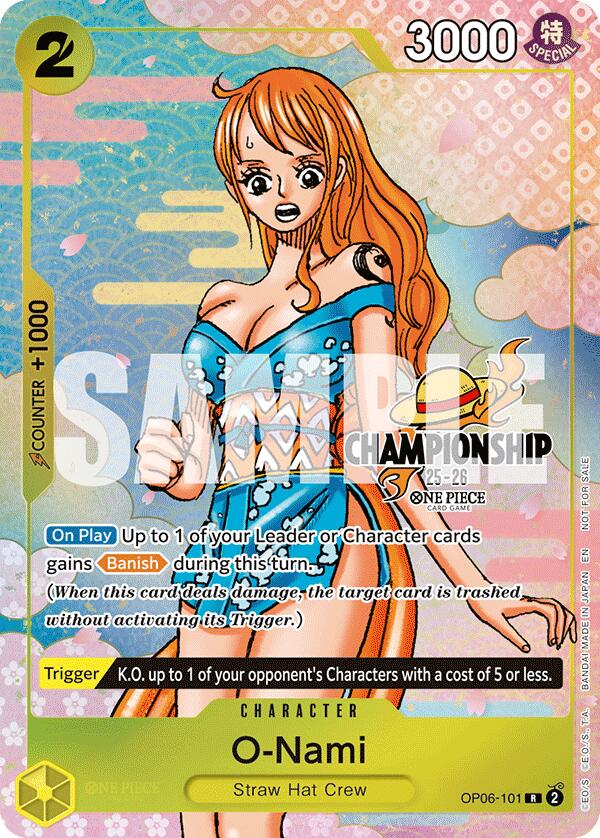 O-Nami (CS 25-26 Event Pack Finalist Ver.) [One Piece Promotion Cards] | Clutch Gaming