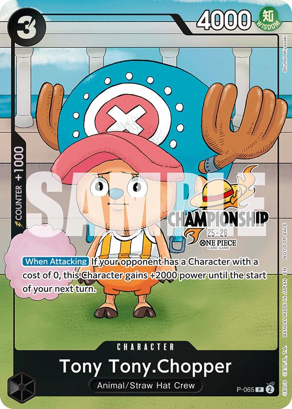 Tony Tony.Chopper (CS 25-26 Event Pack Finalist Ver.) [One Piece Promotion Cards] | Clutch Gaming