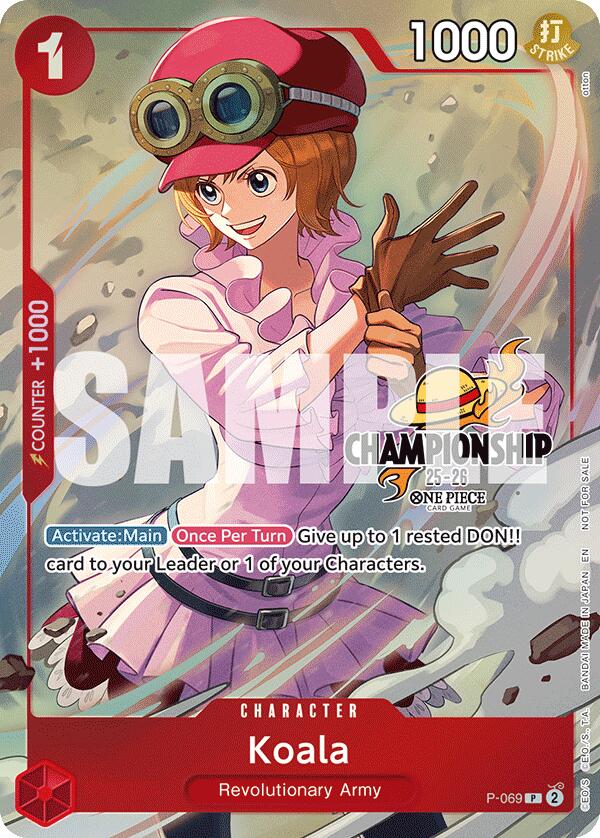 Koala (CS 25-26 Event Pack Finalist Ver.) [One Piece Promotion Cards] | Clutch Gaming
