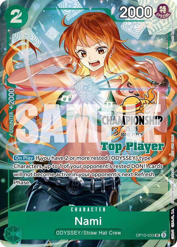 Nami (CS 25-26 Top Player Pack) [One Piece Promotion Cards] | Clutch Gaming