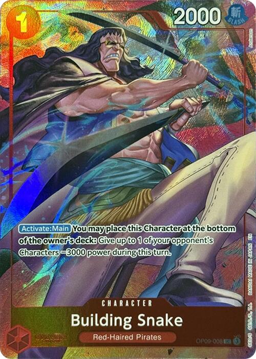 Building Snake (Premium Card Collection -Best Selection Vol. 4-) [One Piece Promotion Cards] | Clutch Gaming