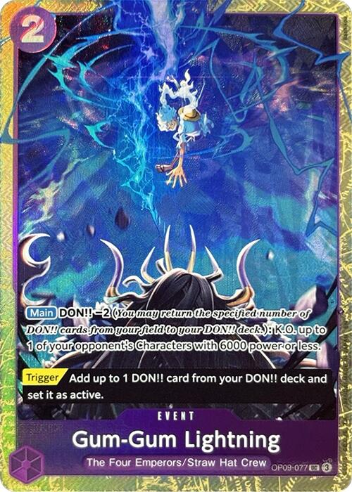Gum-Gum Lightning (Premium Card Collection -Best Selection Vol. 4-) [One Piece Promotion Cards] | Clutch Gaming