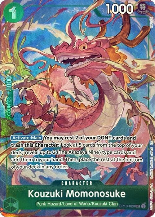 Kouzuki Momonosuke (Premium Card Collection -Best Selection Vol. 4-) [One Piece Promotion Cards] | Clutch Gaming