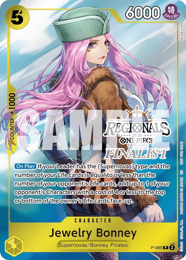 Jewelry Bonney (Online Regional Finalist Card Set 2025 Vol.2) [One Piece Promotion Cards] | Clutch Gaming