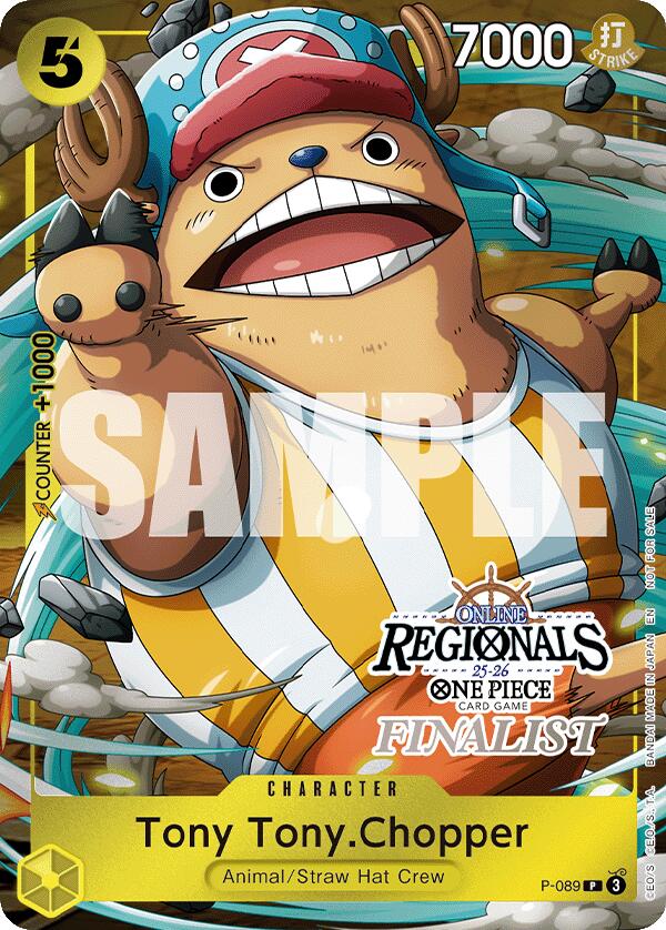 Tony Tony.Chopper (Online Regional Finalist Card Set 2025 Vol.2) [One Piece Promotion Cards] | Clutch Gaming