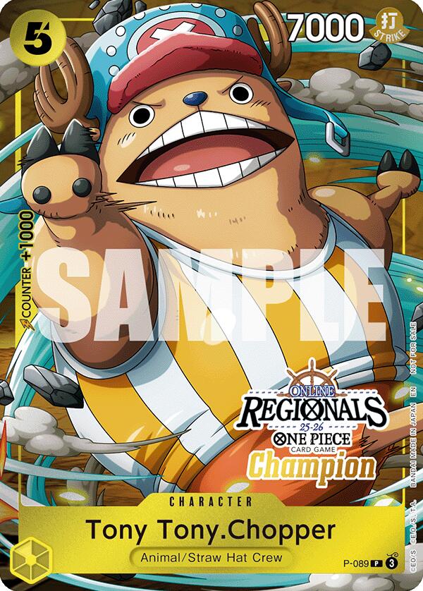 Tony Tony.Chopper (Online Regional Champion Card Set 2025 Vol.2) [One Piece Promotion Cards] | Clutch Gaming