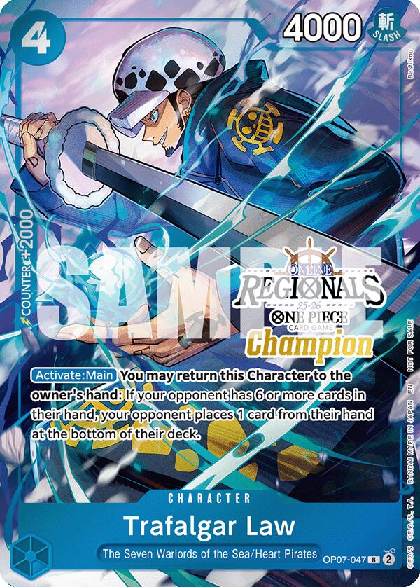 Trafalgar Law (Online Regional Champion Card Set 2025 Vol.2) [One Piece Promotion Cards] | Clutch Gaming