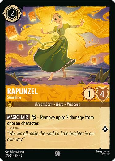 Rapunzel - Sunshine (8/204) [Fabled] | Clutch Gaming