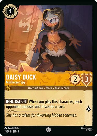 Daisy Duck - Musketeer Spy (11/204) [Fabled] | Clutch Gaming