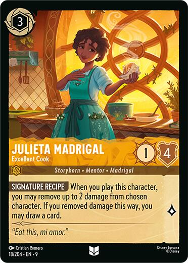 Julieta Madrigal - Excellent Cook (18/204) [Fabled] | Clutch Gaming