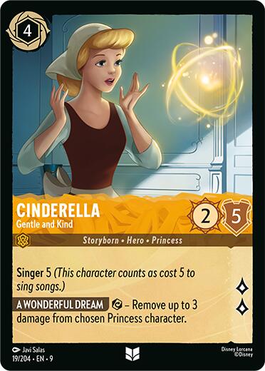 Cinderella - Gentle and Kind (19/204) [Fabled] | Clutch Gaming