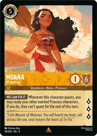Moana - Of Motunui (20/204) [Fabled] | Clutch Gaming