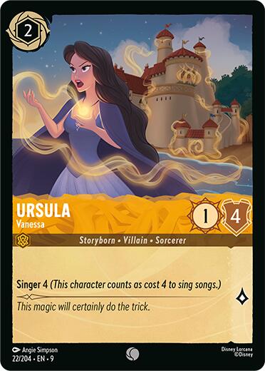 Ursula - Vanessa (22/204) [Fabled] | Clutch Gaming