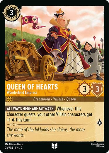 Queen of Hearts - Wonderland Empress (23/204) [Fabled] | Clutch Gaming