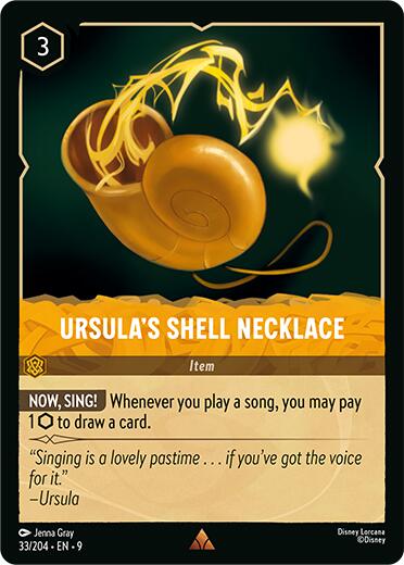 Ursula's Shell Necklace (33/204) [Fabled] | Clutch Gaming