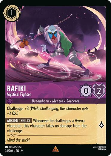Rafiki - Mystical Fighter (36/204) [Fabled] | Clutch Gaming