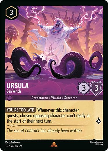 Ursula - Sea Witch (37/204) [Fabled] | Clutch Gaming