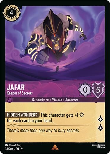 Jafar - Keeper of Secrets (38/204) [Fabled] | Clutch Gaming